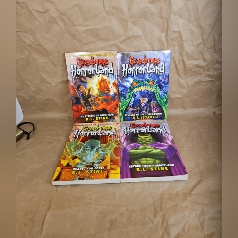 R L Stine Goosebumps Horrorland book 1 , 11, 12, 15